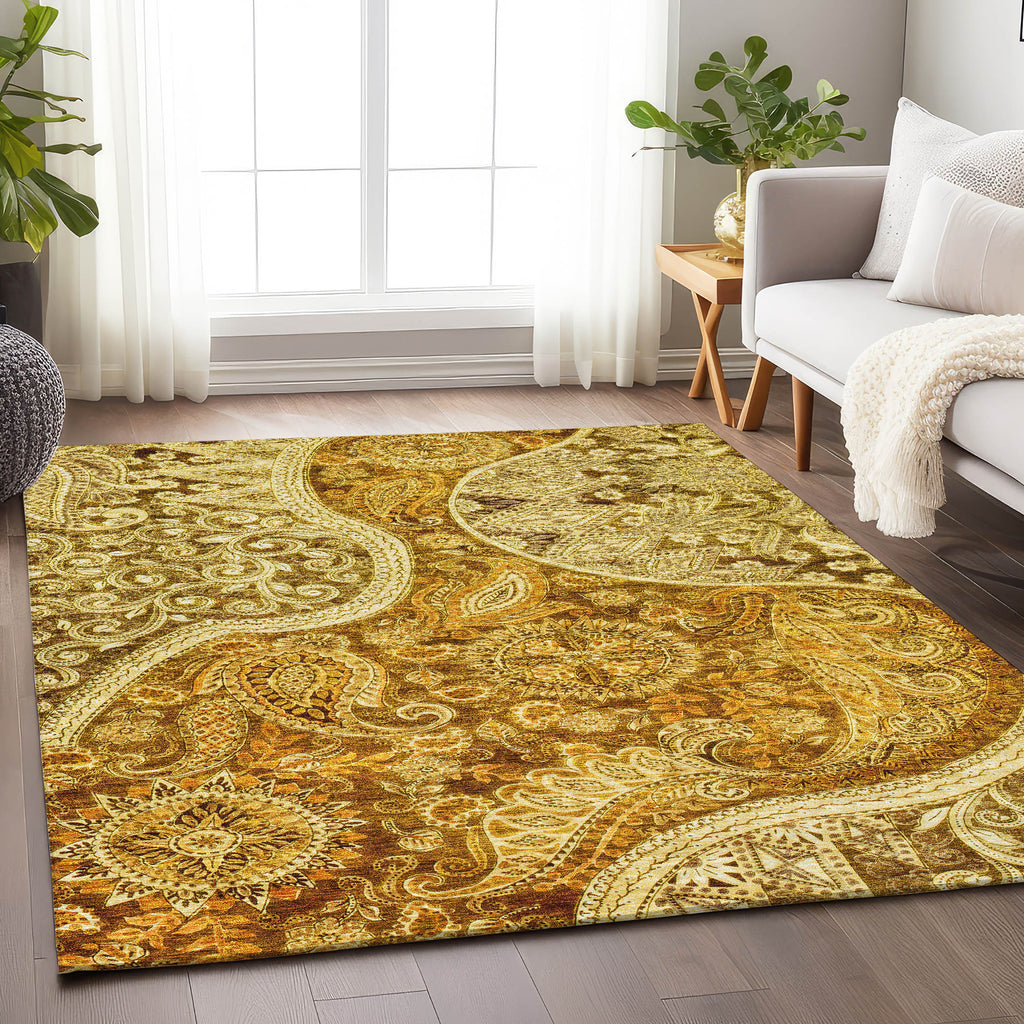addison chantille acn1078 terracotta rug