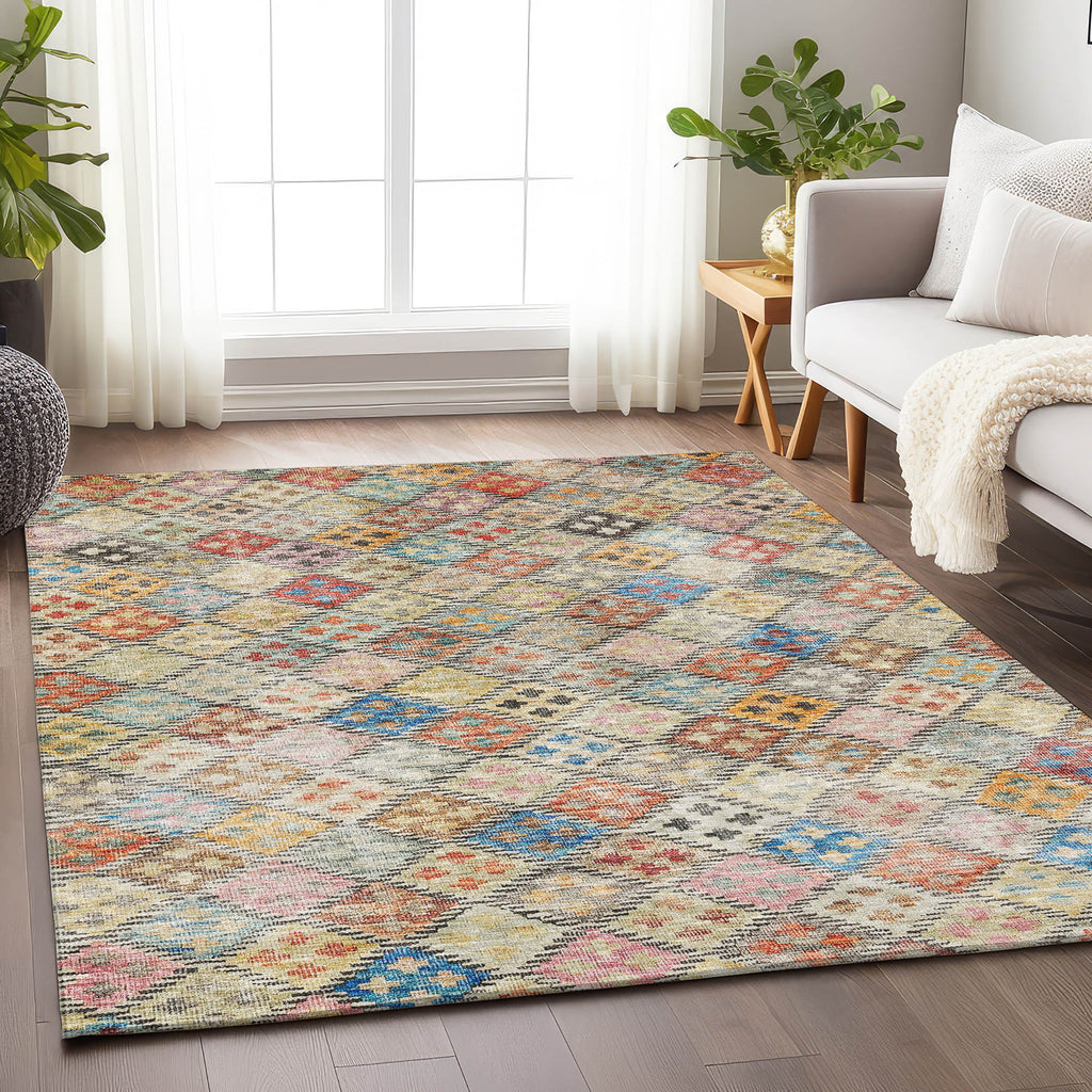 addison chantille acn1081 paprika rug