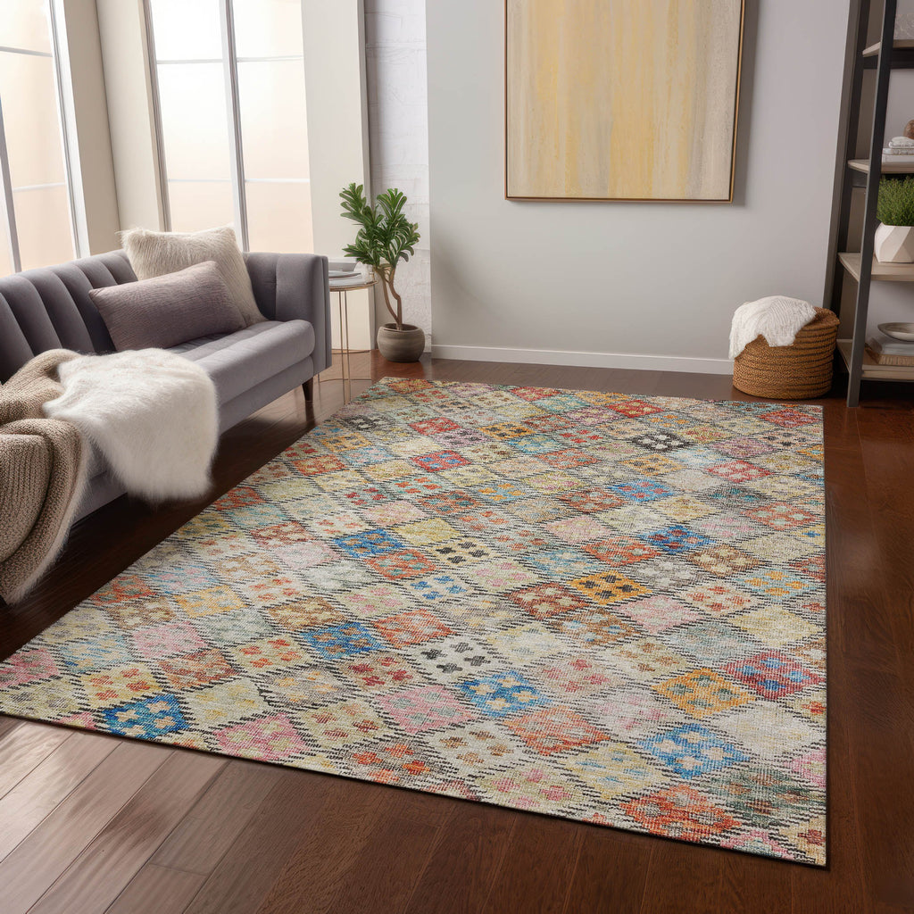addison chantille acn1081 paprika rug