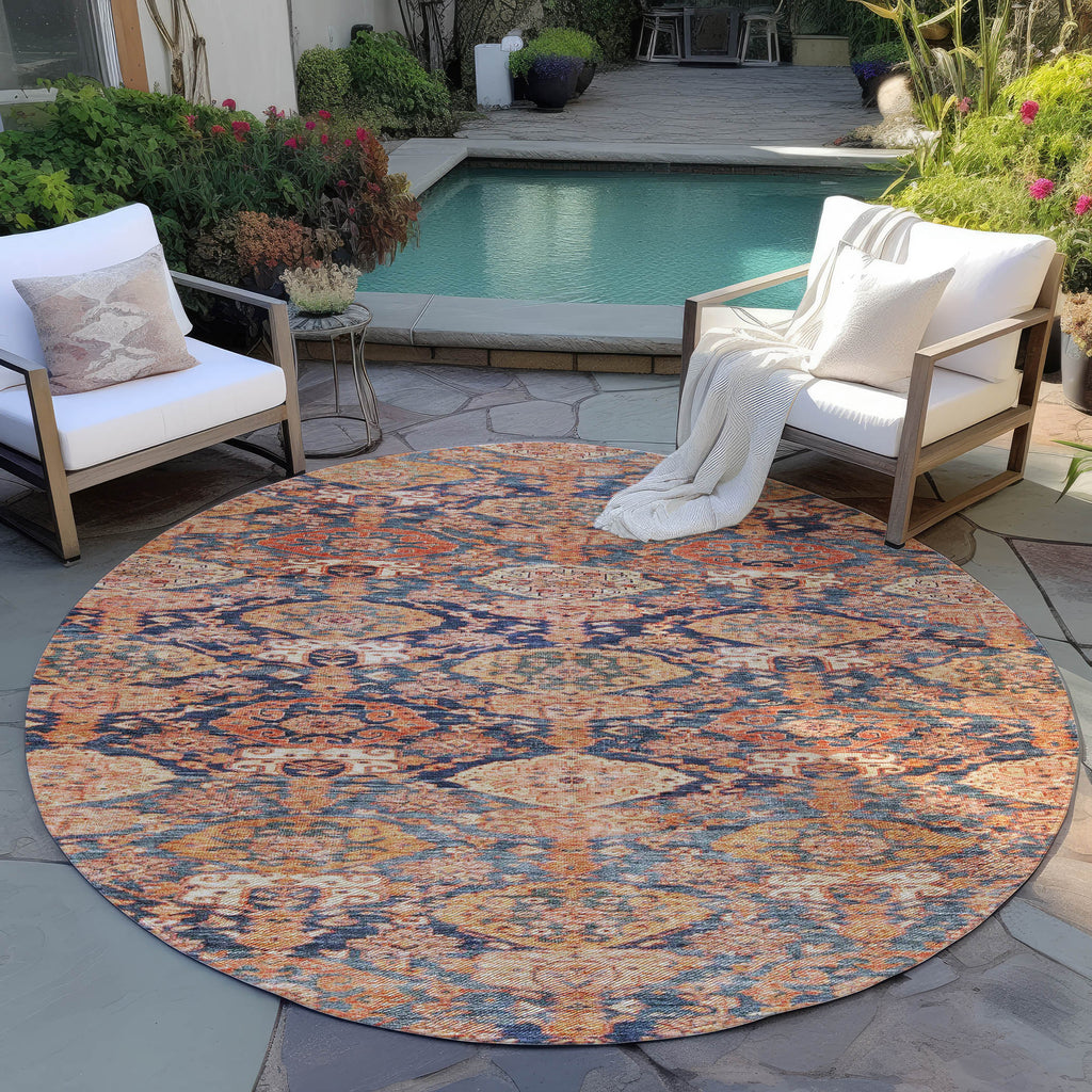 addison chantille acn1084 terracotta rug