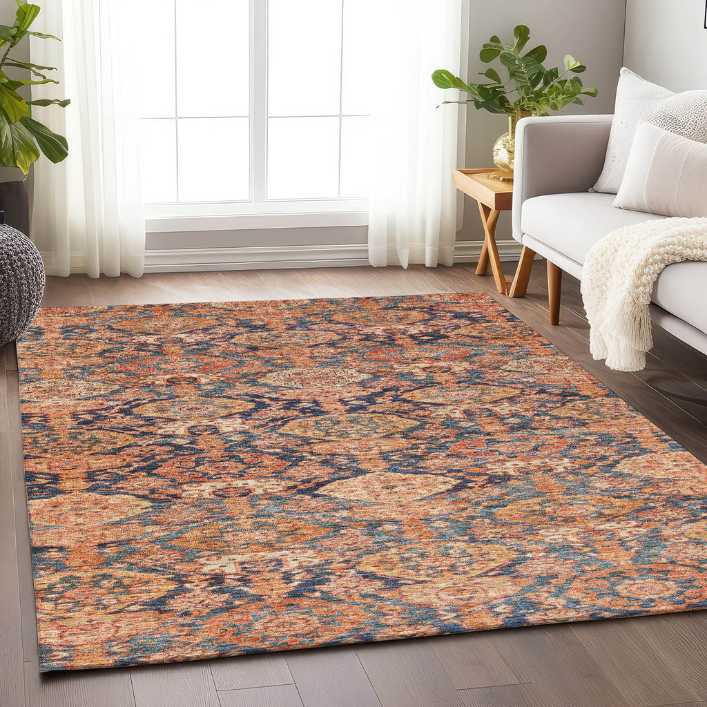 addison chantille acn1084 terracotta rug