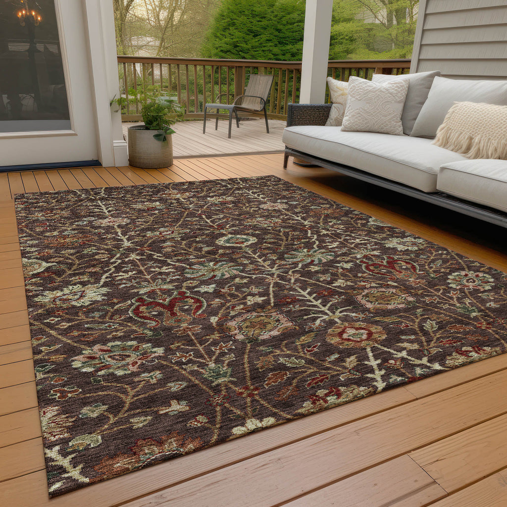 addison chantille acn1085 chocolate rug