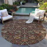 addison chantille acn1085 chocolate rug