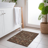 addison chantille acn1085 chocolate rug