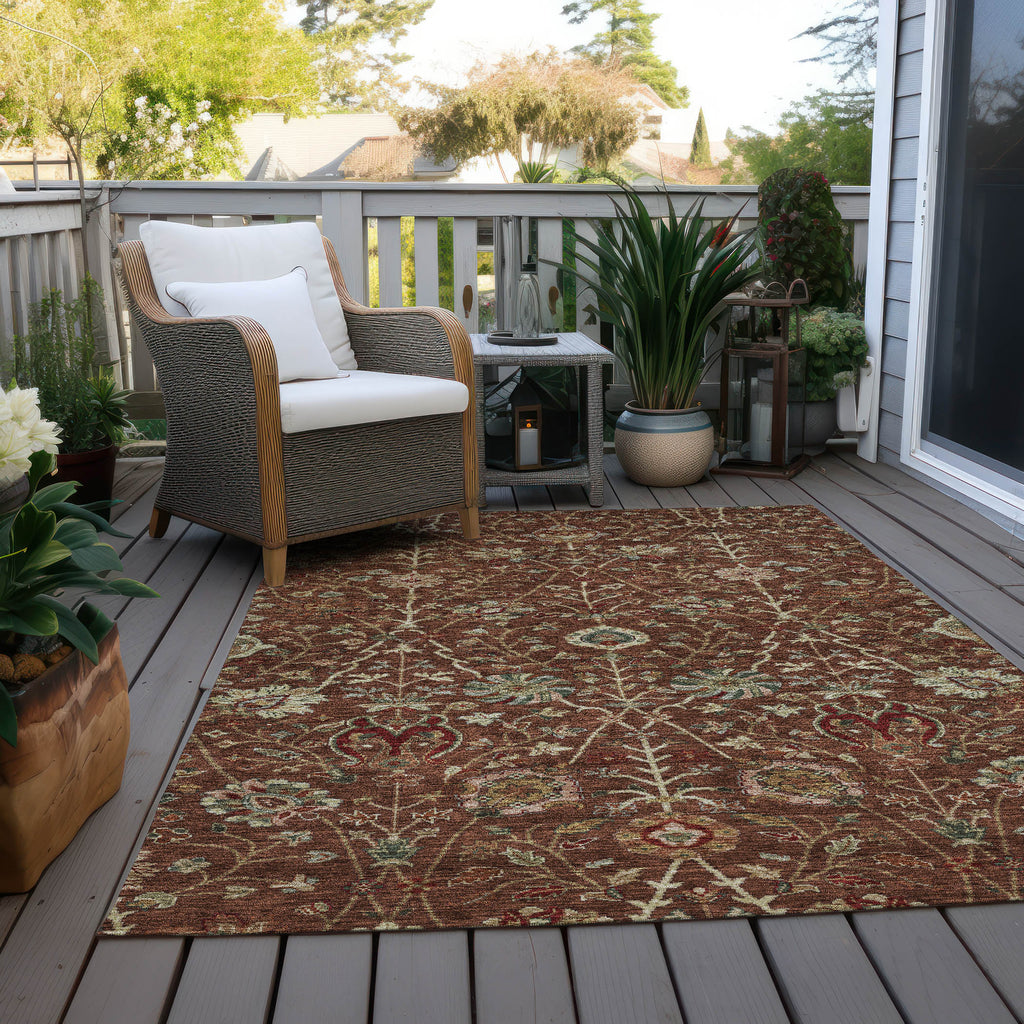 addison chantille acn1085 paprika rug