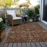 addison chantille acn1085 paprika rug