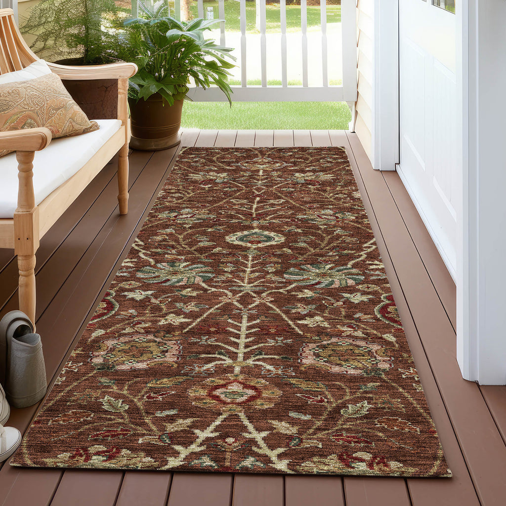 addison chantille acn1085 paprika rug