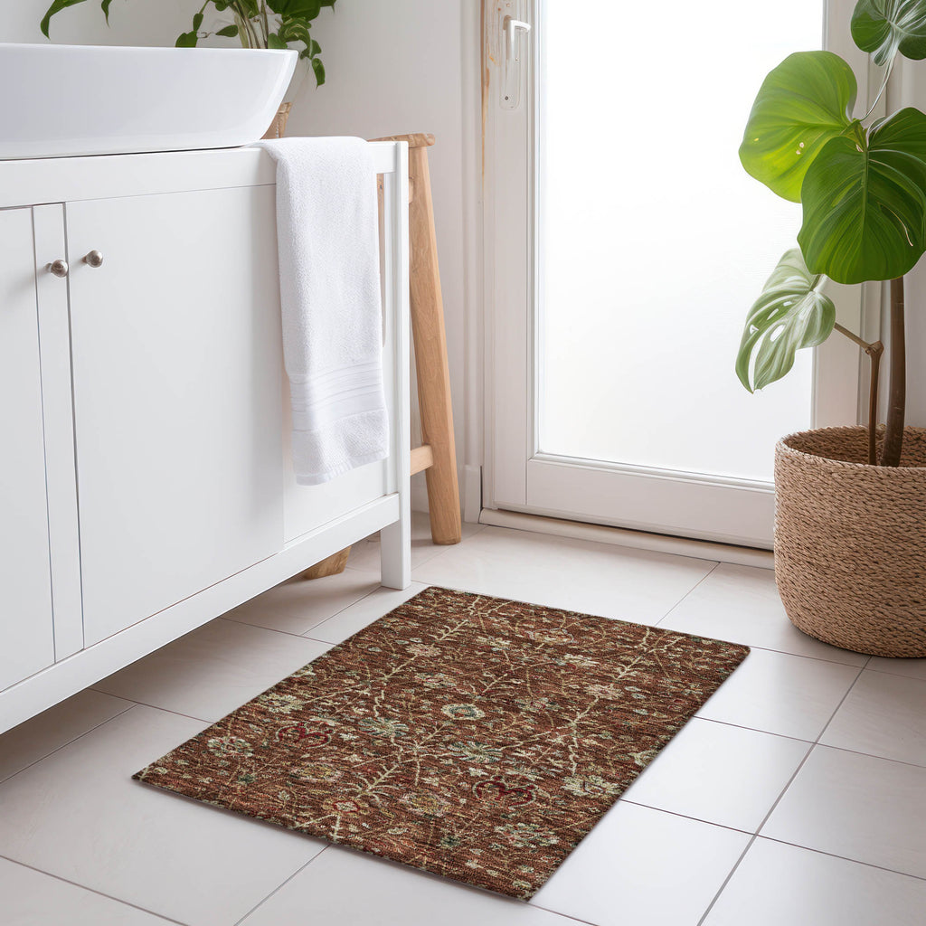addison chantille acn1085 paprika rug
