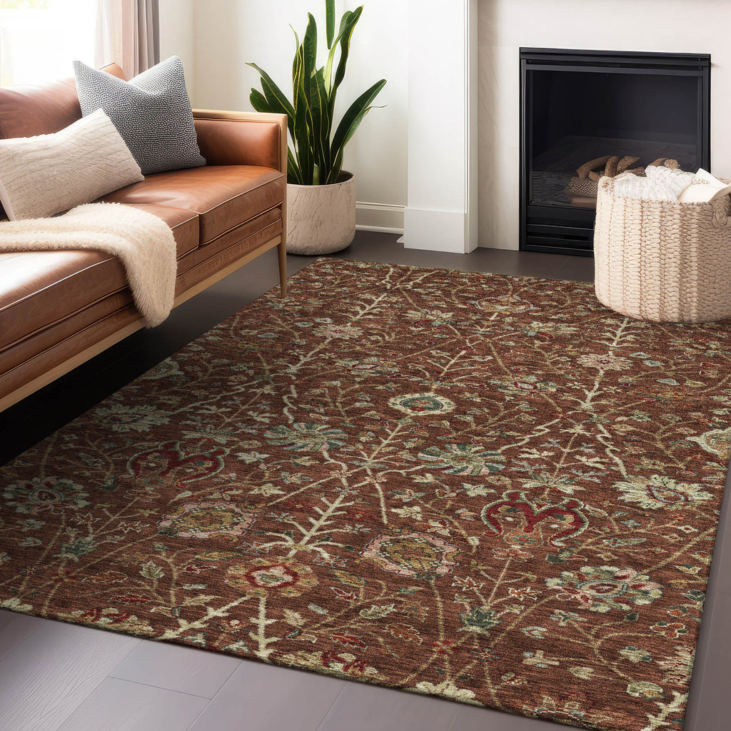 addison chantille acn1085 paprika rug