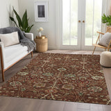 addison chantille acn1085 paprika rug