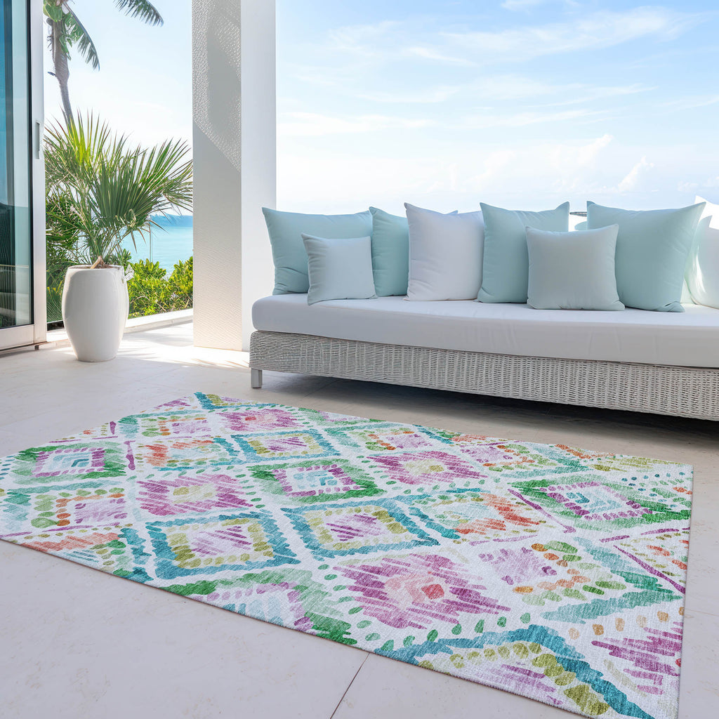 addison chantille acn1088 teal rug