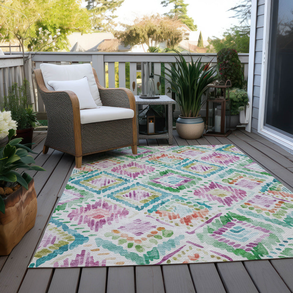 addison chantille acn1088 teal rug