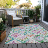 addison chantille acn1088 teal rug
