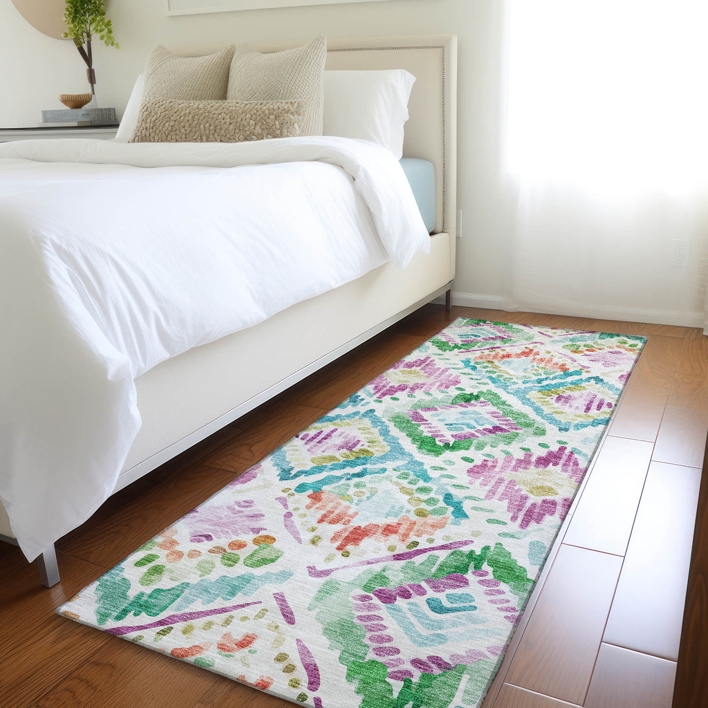 addison chantille acn1088 teal rug