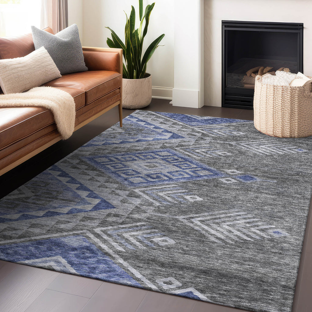 addison chantille acn1091 pewter rug