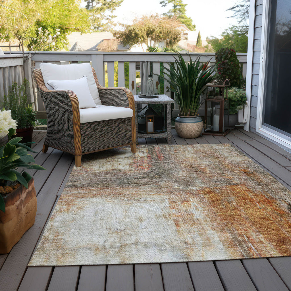 addison chantille acn1095 copper rug