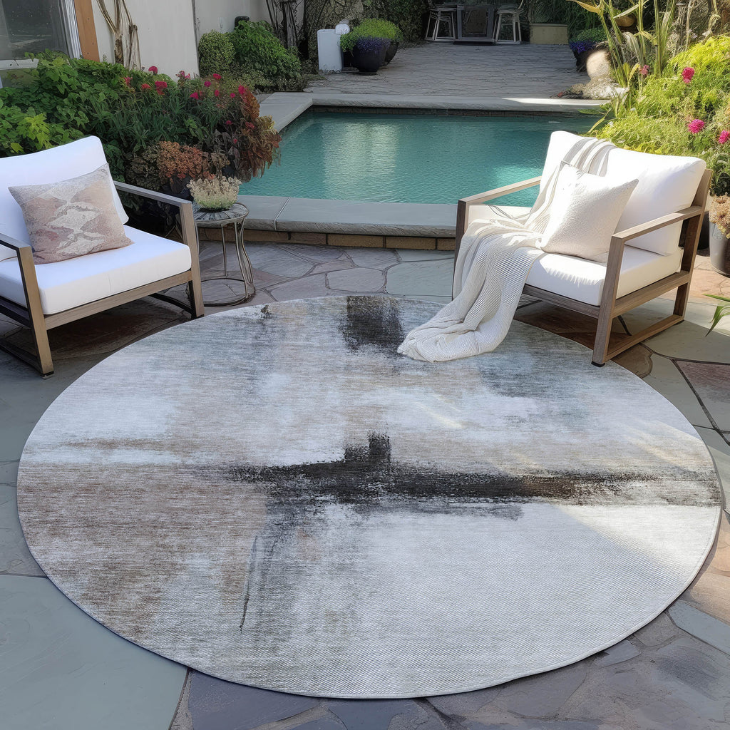 addison chantille acn1097 mocha rug