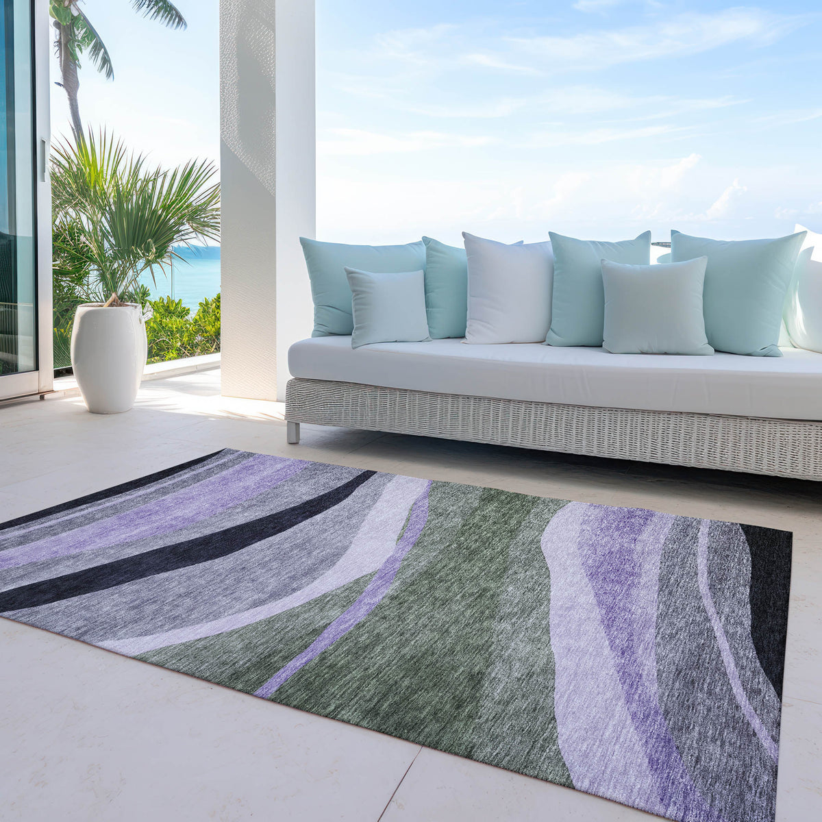 addison chantille acn1098 aloe rug
