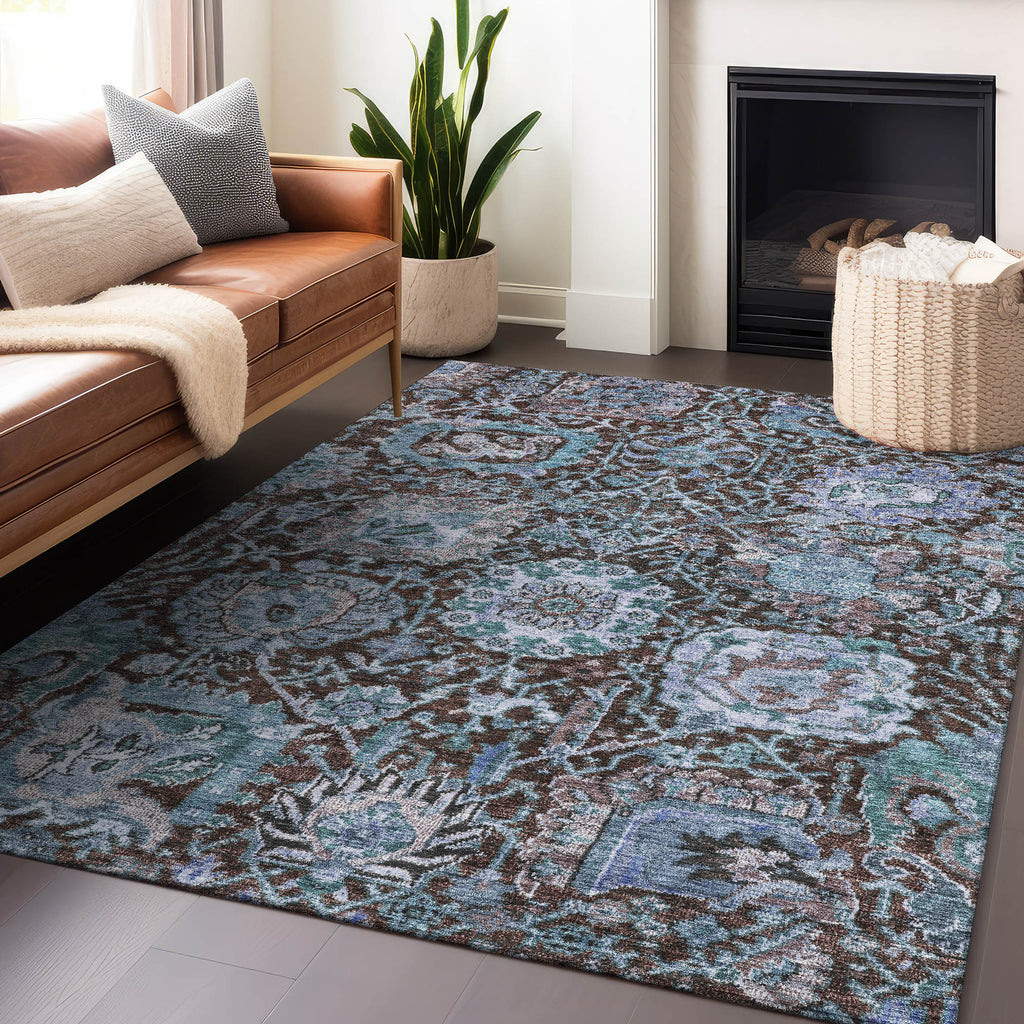 addison chantille acn1101 chocolate rug