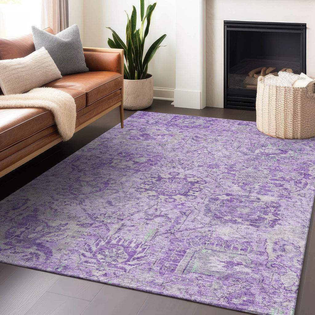 addison chantille acn1102 lavender rug