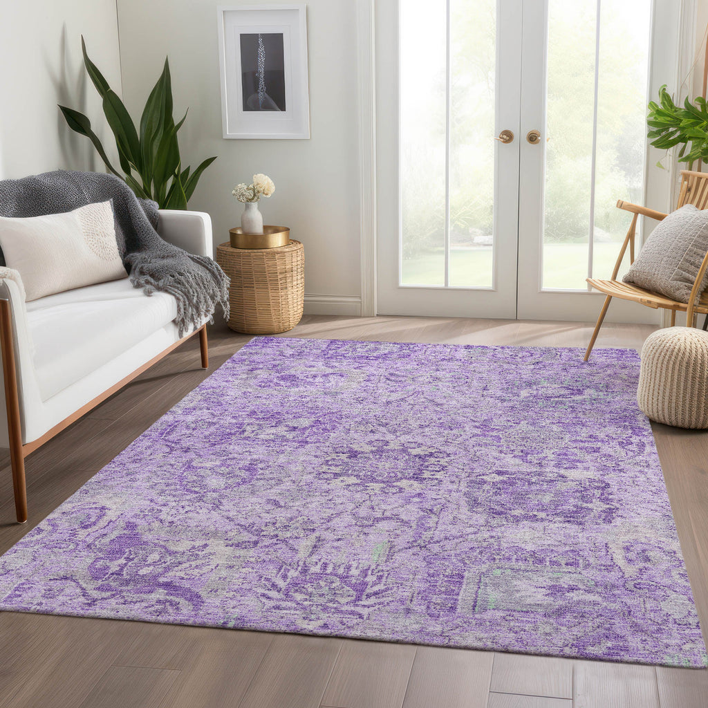 addison chantille acn1102 lavender rug