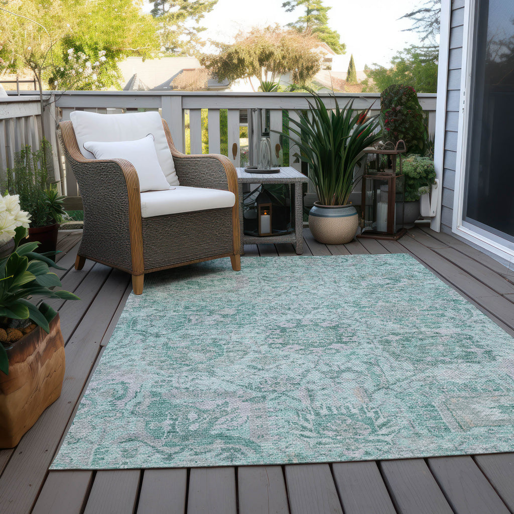 addison chantille acn1102 teal rug