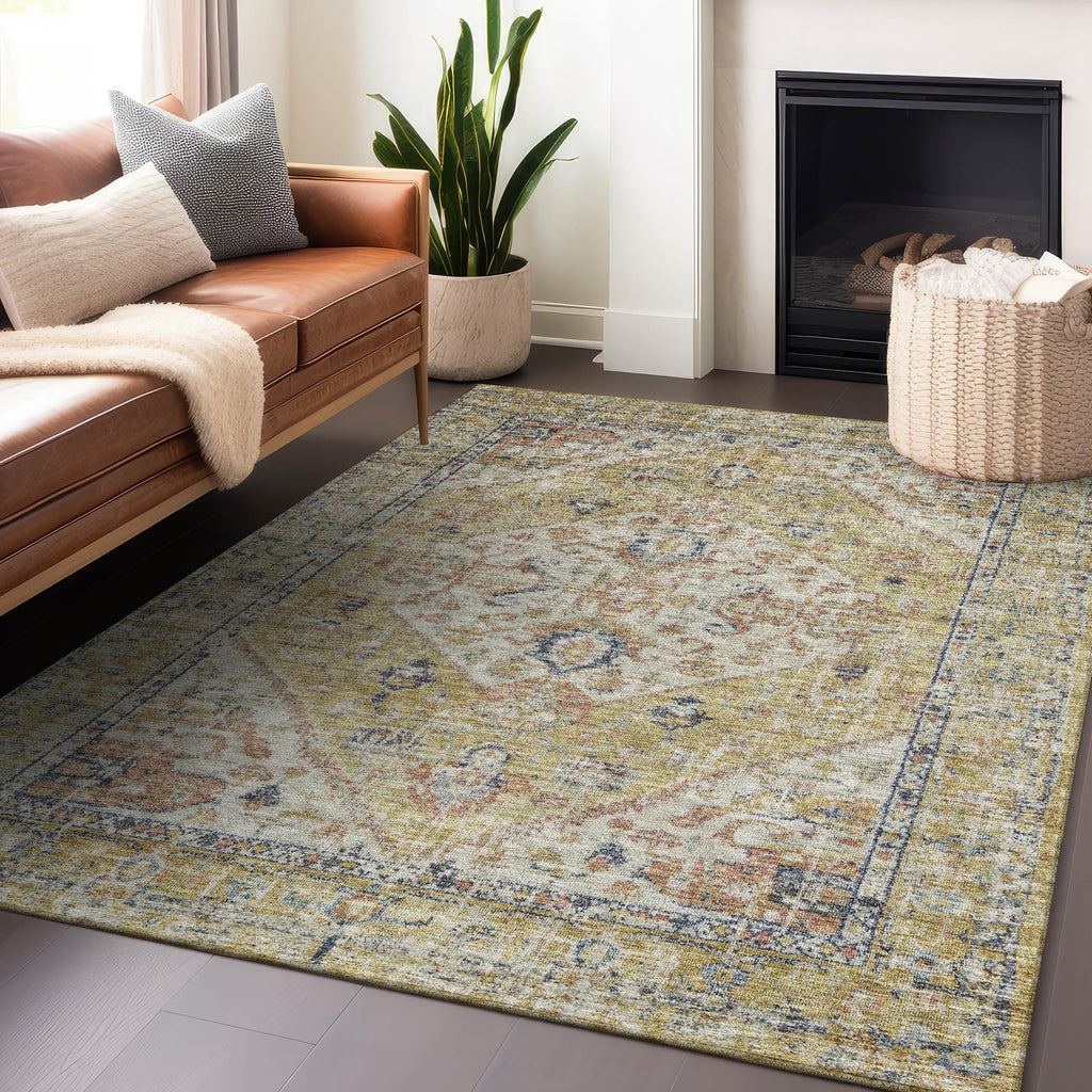 addison chantille acn1103 wheat rug