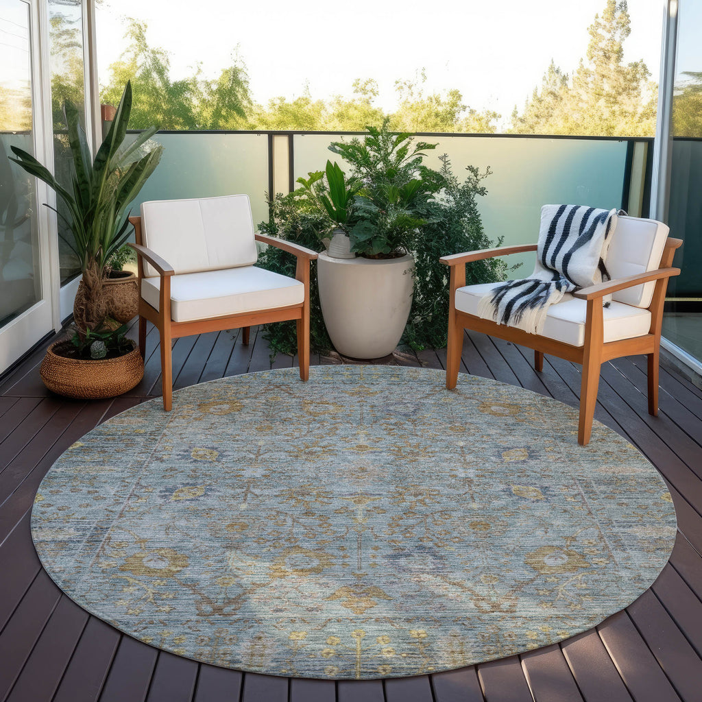 addison chantille acn1106 teal rug