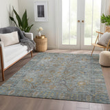 addison chantille acn1106 teal rug
