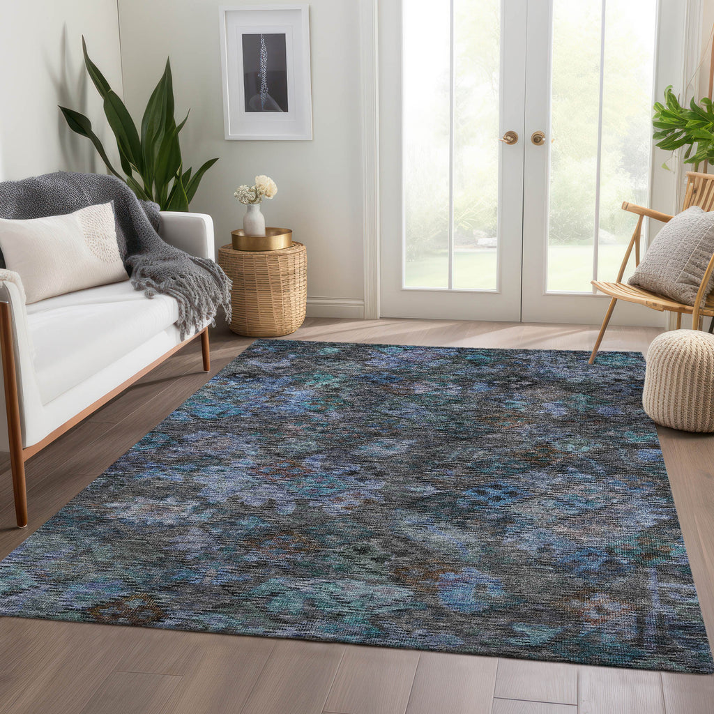 addison chantille acn1109 teal rug