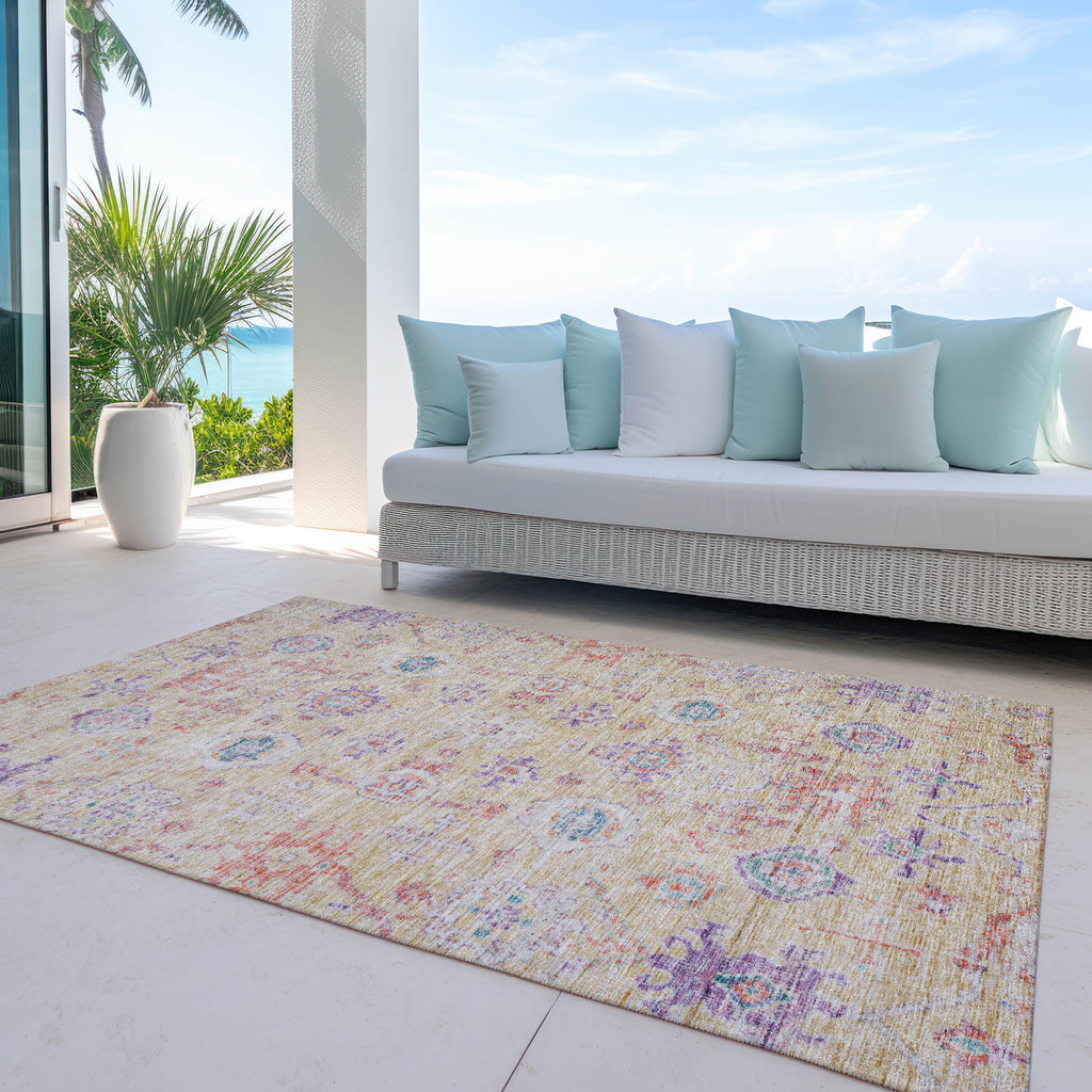 addison chantille acn1110 orange rug