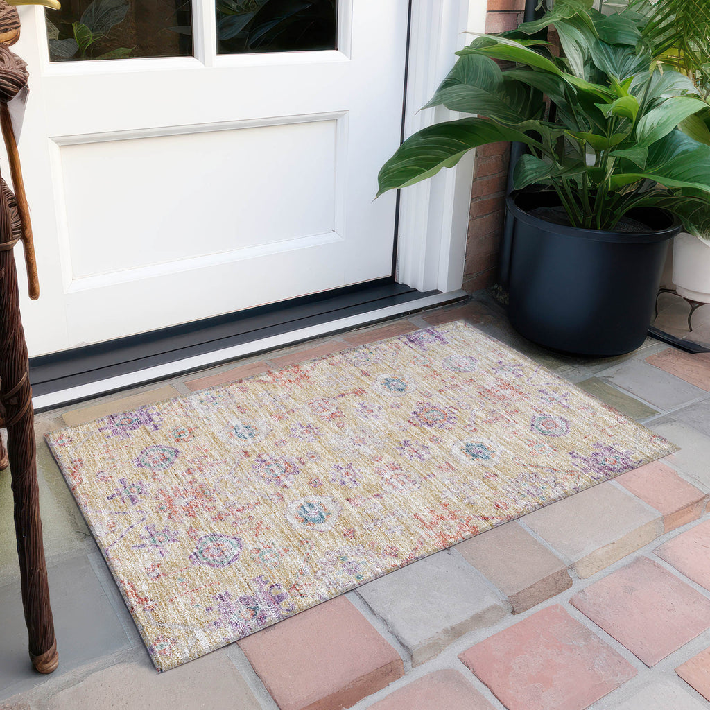 addison chantille acn1110 orange rug