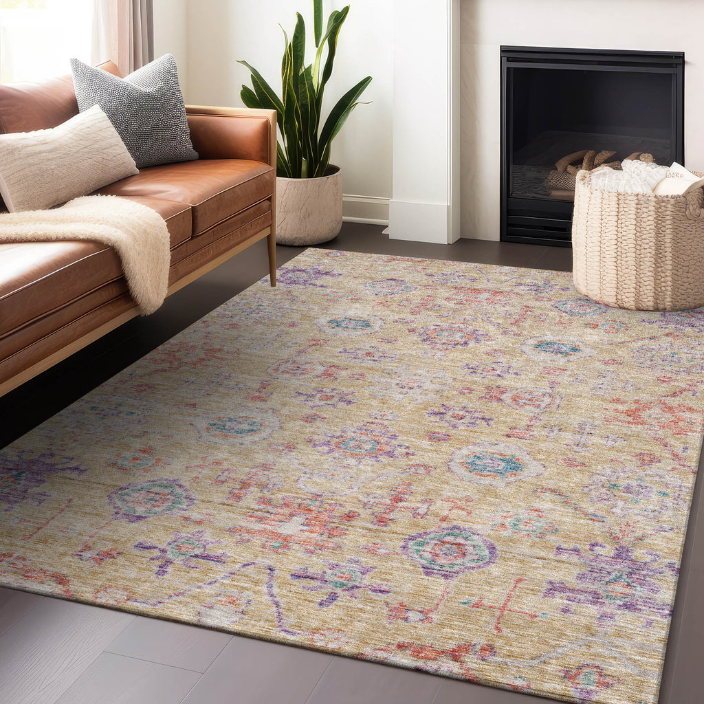 addison chantille acn1110 orange rug
