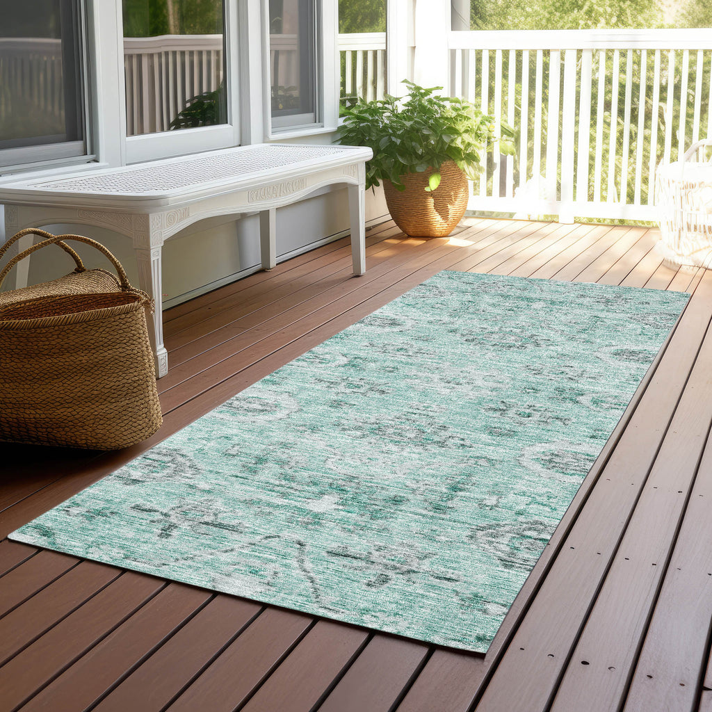 addison chantille acn1110 teal rug
