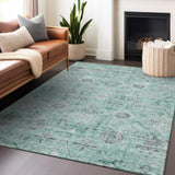 addison chantille acn1110 teal rug