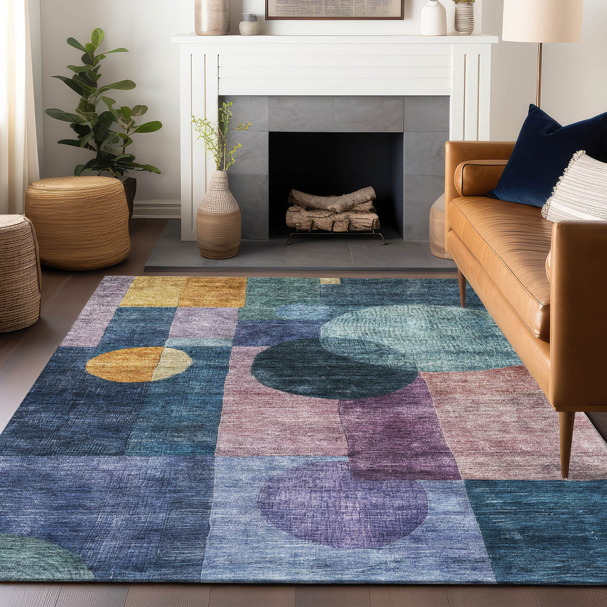 addison chantille acn1114 blue rug