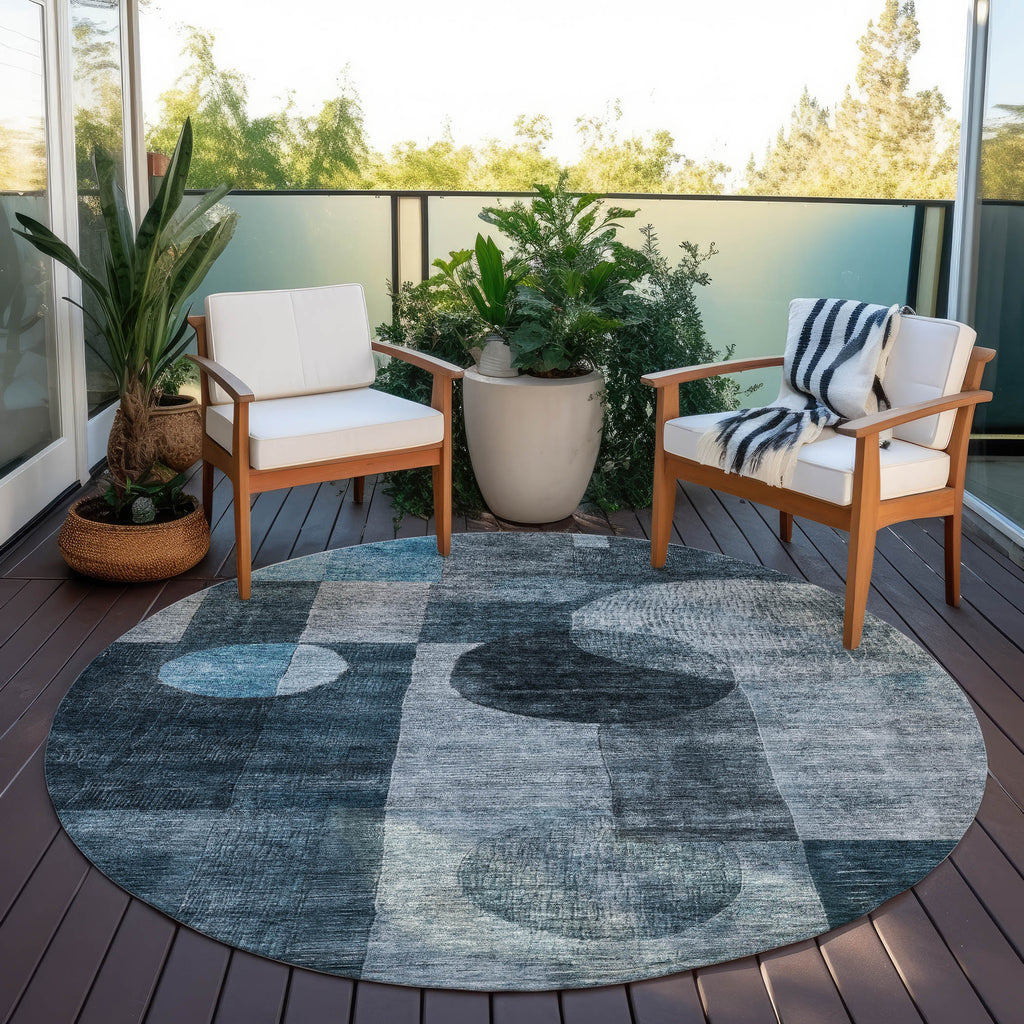 addison chantille acn1114 teal rug