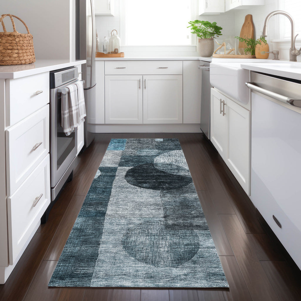 addison chantille acn1114 teal rug