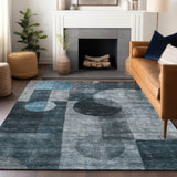 addison chantille acn1114 teal rug