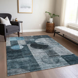 addison chantille acn1114 teal rug