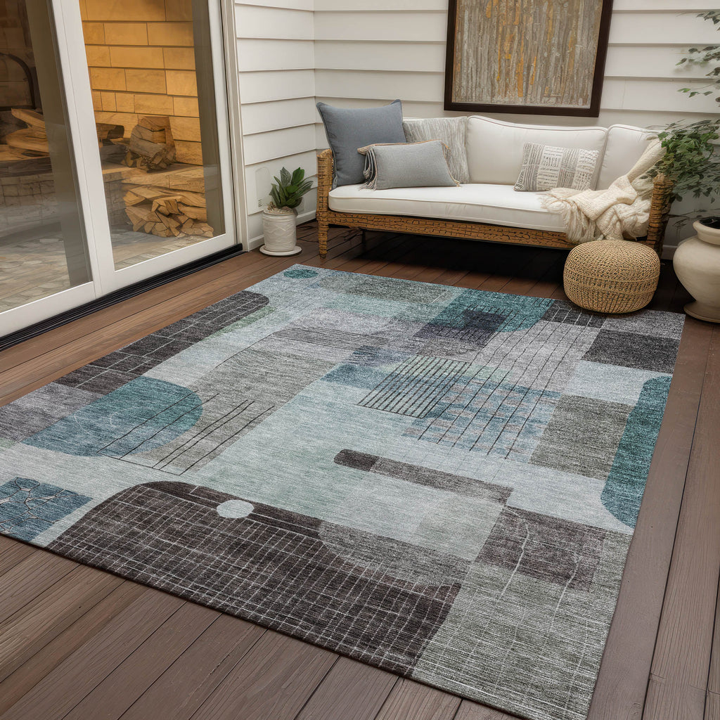 addison chantille acn1116 teal rug