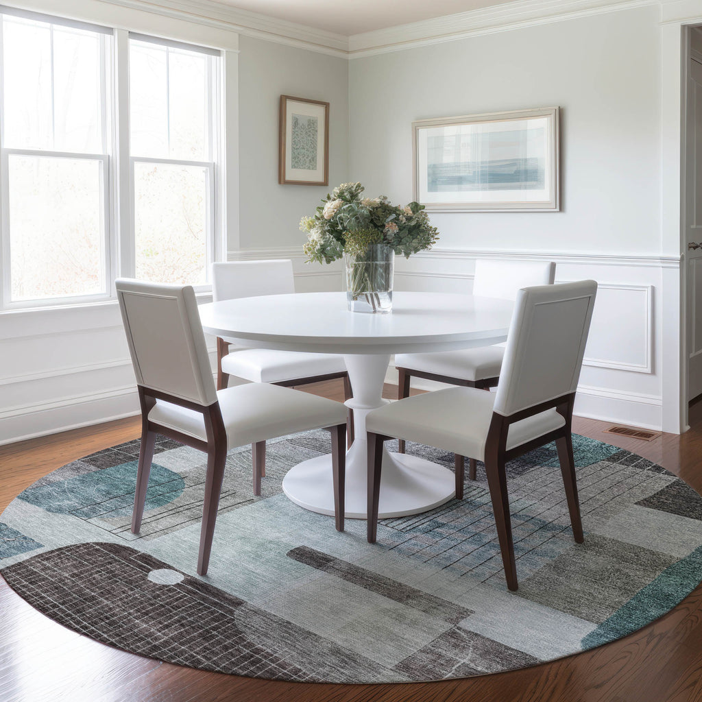 addison chantille acn1116 teal rug