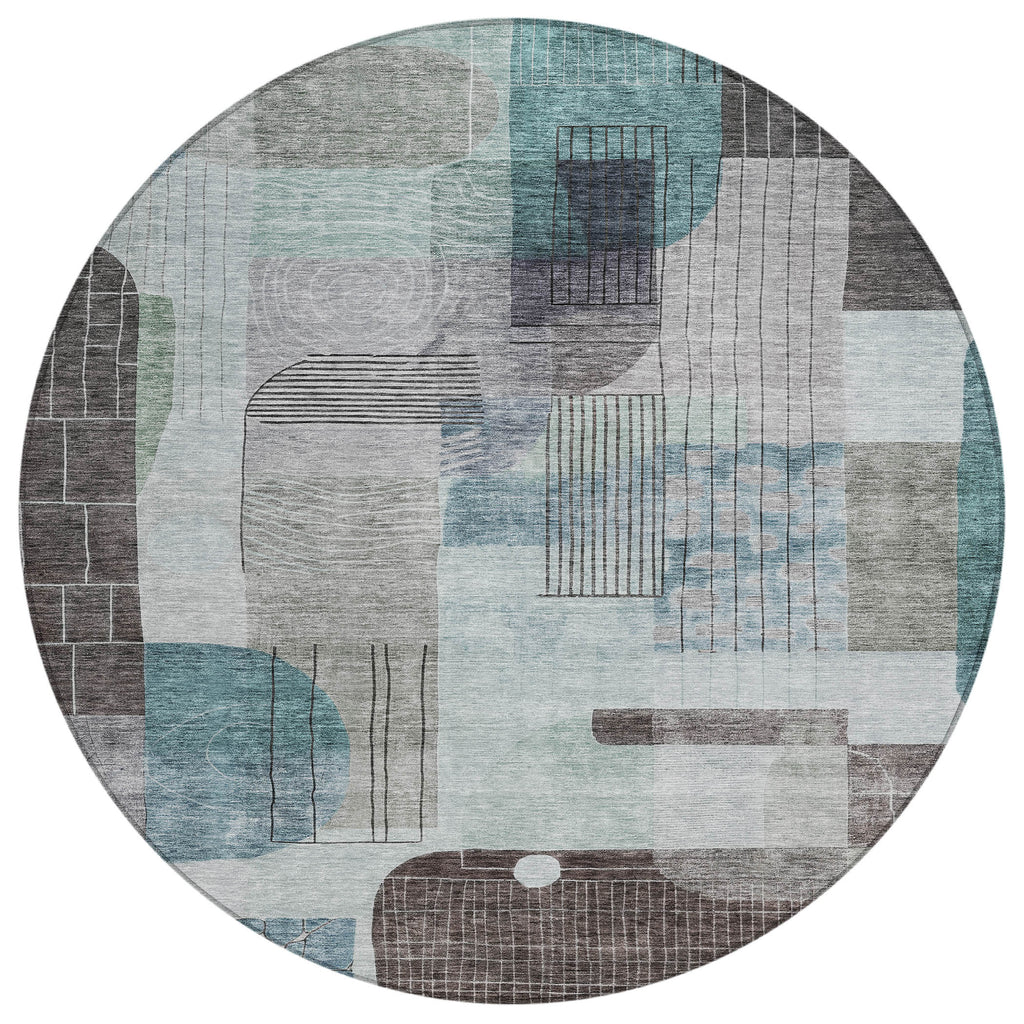 addison chantille acn1116 teal rug