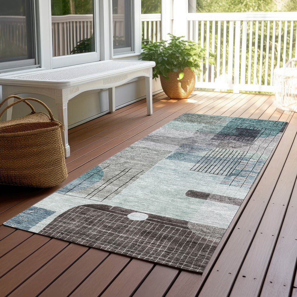 addison chantille acn1116 teal rug