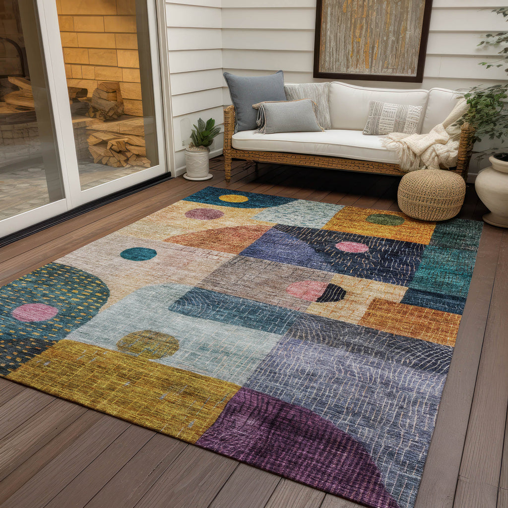 addison chantille acn1117 green rug
