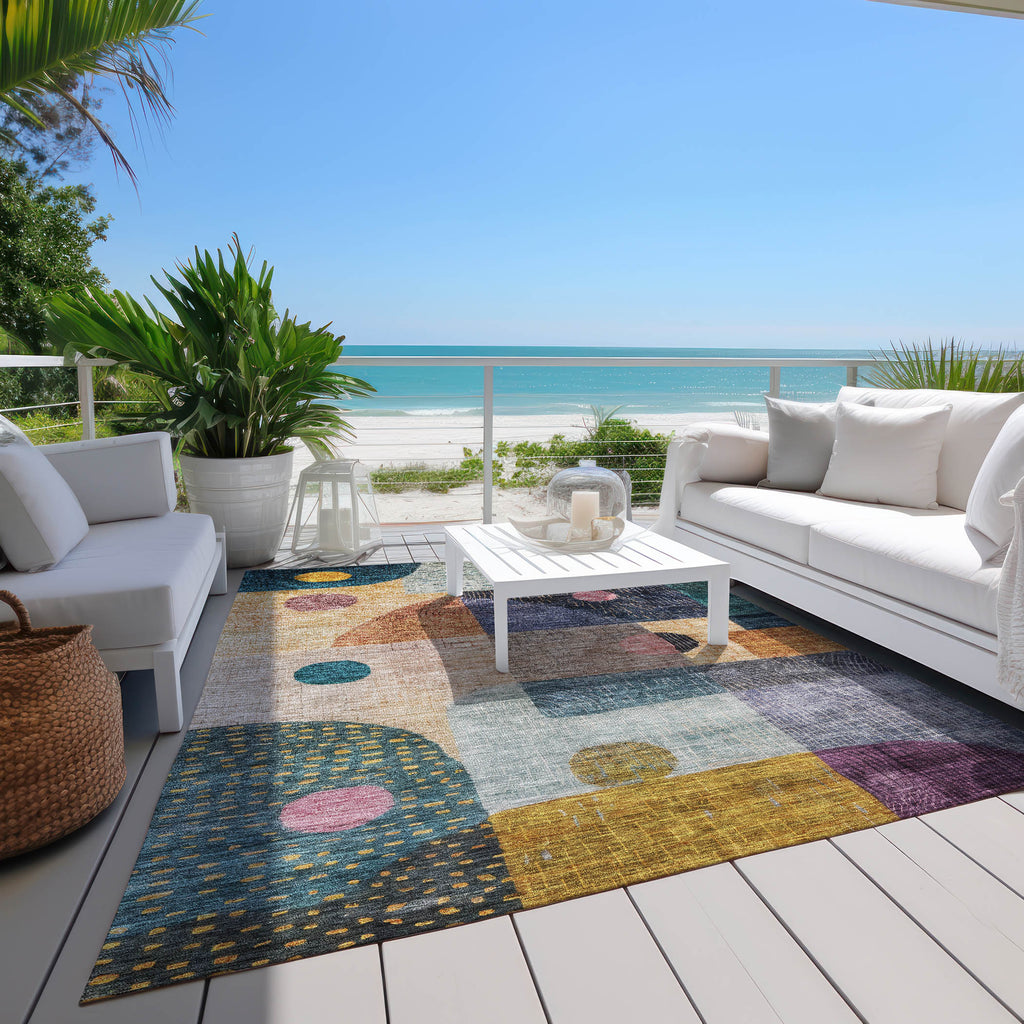 addison chantille acn1117 green rug