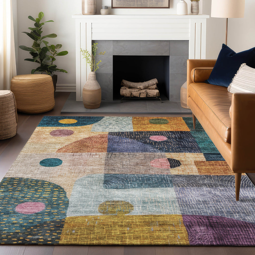 addison chantille acn1117 green rug