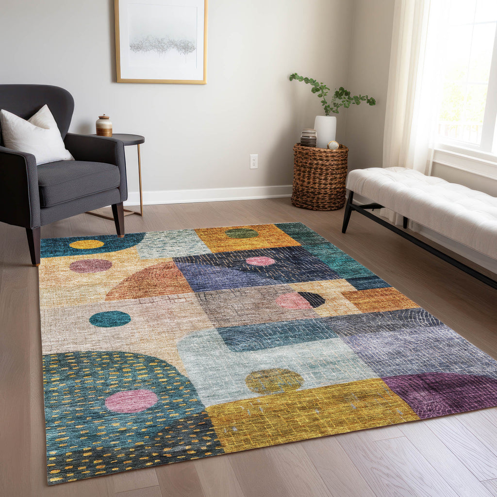 addison chantille acn1117 green rug