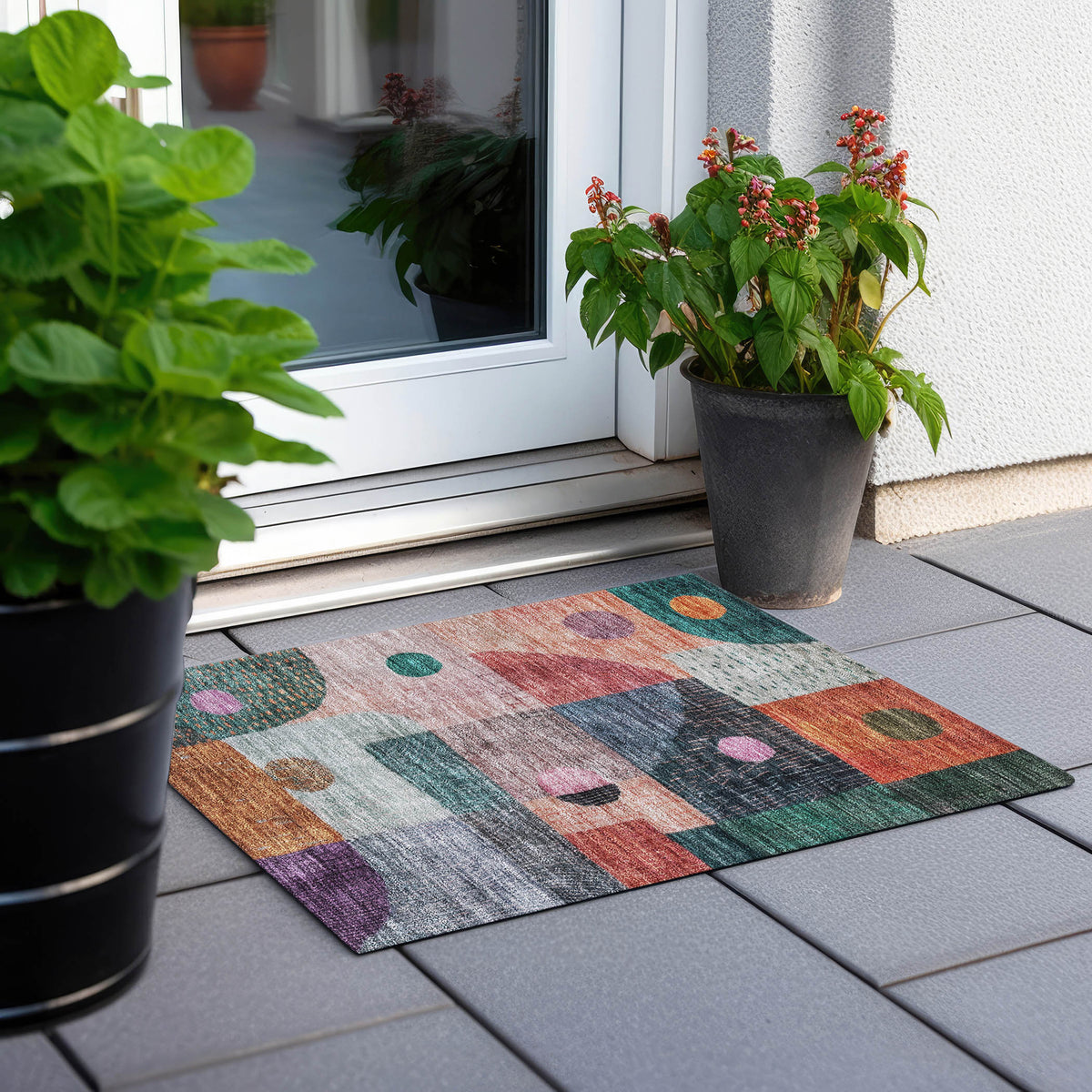 addison chantille acn1117 orange rug