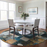 addison chantille acn1123 teal rug